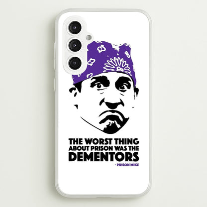 Prison Mike vs The Dementors  - The Office Phone Case for Galaxy S23FE