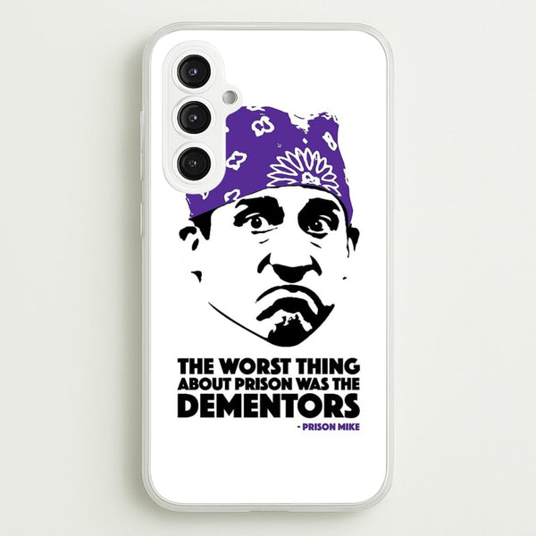 Prison Mike vs The Dementors  - The Office Phone Case for Galaxy S23FE