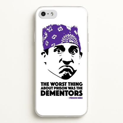 Prison Mike vs The Dementors  - The Office Phone Case for iPhone 5 / 5s / SE 2016