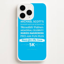 Rabies Awareness Fun Run  - The Office Phone Case for iPhone 11 Pro Max