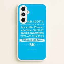 Rabies Awareness Fun Run  - The Office Phone Case for Galaxy A16