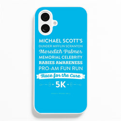 Rabies Awareness Fun Run  - The Office Phone Case for iPhone 16 Plus