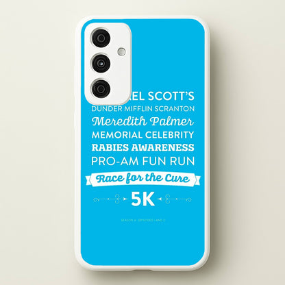 Rabies Awareness Fun Run  - The Office Phone Case for Galaxy A35