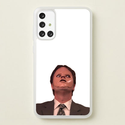 Dwight And The Dummy  - The Office Phone Case for Galaxy A71