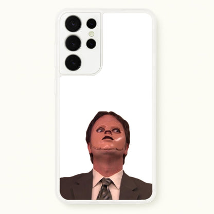 Dwight And The Dummy  - The Office Phone Case for Galaxy S21 Ultra