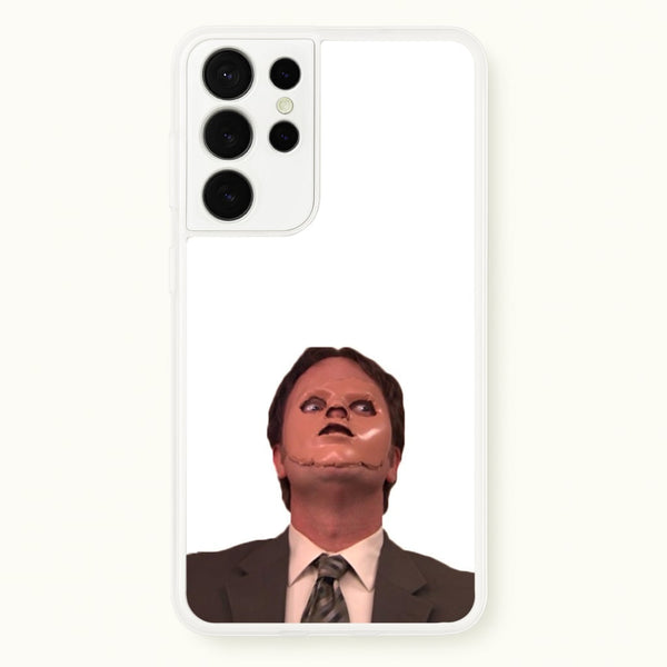 Dwight And The Dummy  - The Office Phone Case for Galaxy S21 Ultra