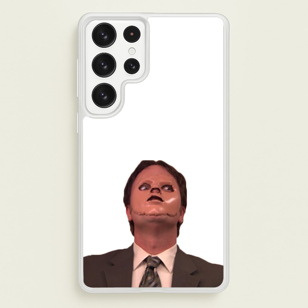 Dwight And The Dummy  - The Office Phone Case for Galaxy S22 Ultra