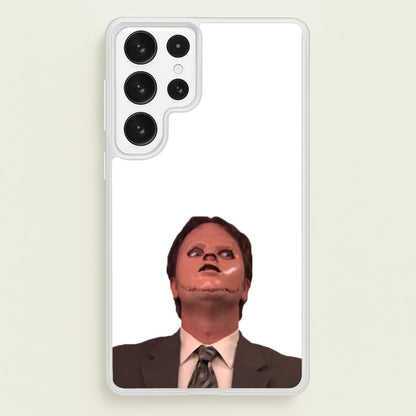 Dwight And The Dummy  - The Office Phone Case for Galaxy S22 Ultra