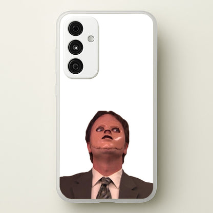 Dwight And The Dummy  - The Office Phone Case for Galaxy A35