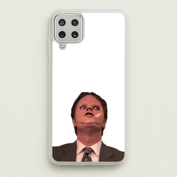 Dwight And The Dummy  - The Office Phone Case for Galaxy A12