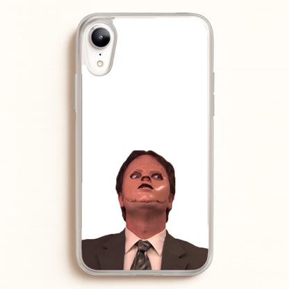 Dwight And The Dummy  - The Office Phone Case for iPhone XR