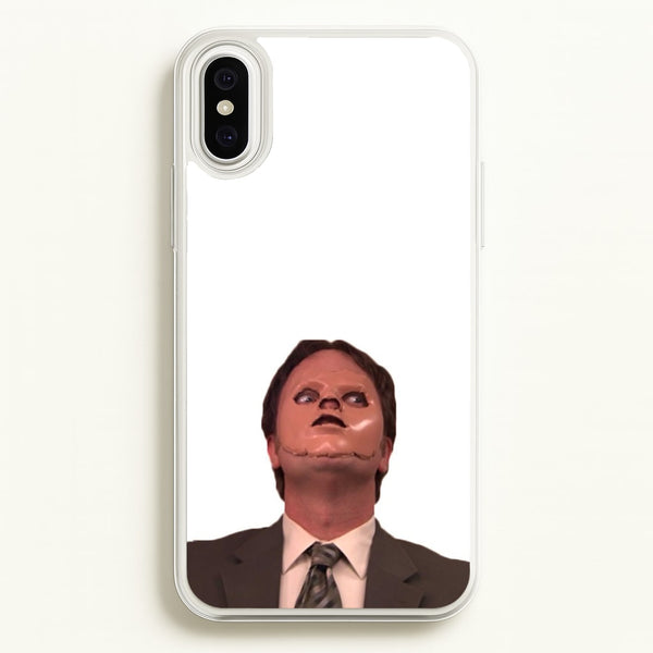 Dwight And The Dummy  - The Office Phone Case for iPhone XS Max