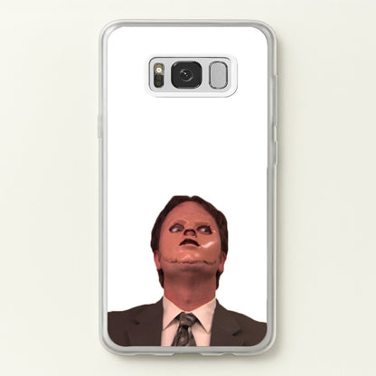 Dwight And The Dummy  - The Office Phone Case for Galaxy S8