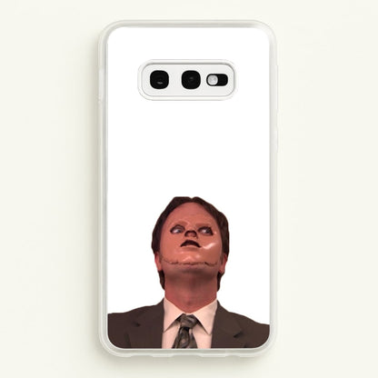 Dwight And The Dummy  - The Office Phone Case for Galaxy S10e