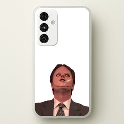 Dwight And The Dummy  - The Office Phone Case for Galaxy A55