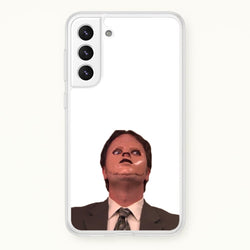 Dwight And The Dummy  - The Office Phone Case for Galaxy S22