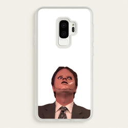Dwight And The Dummy  - The Office Phone Case for Galaxy S9 Plus