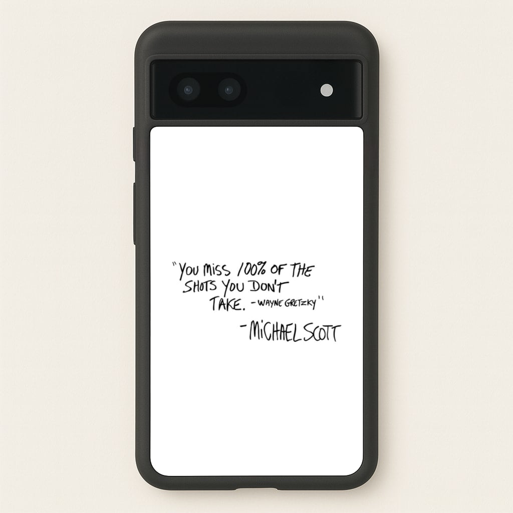Michael Scott Quote  - The Office Phone Case for Google Pixel 7a