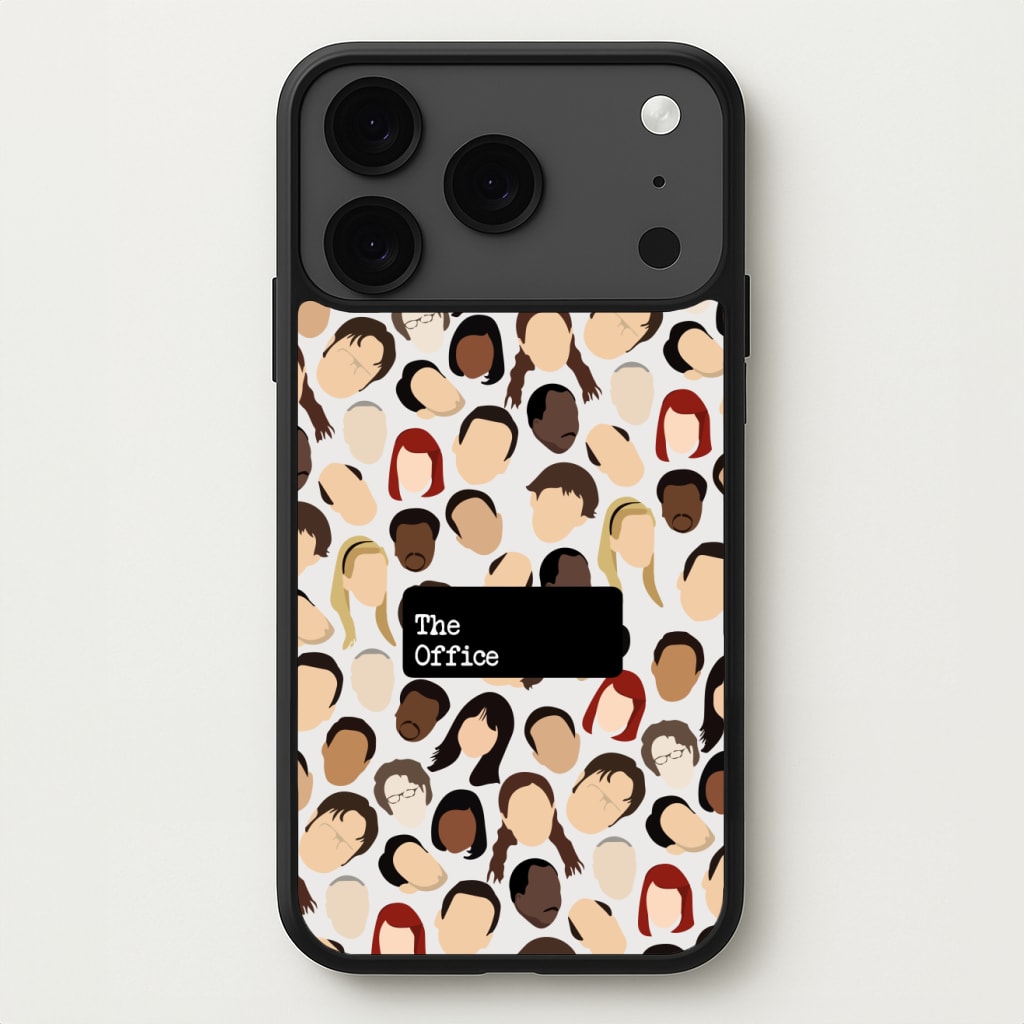 Office Collage Phone Case for iPhone 17 Pro Max