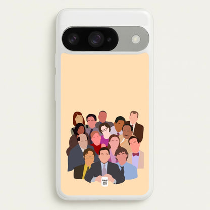 Office Characters Phone Case for Google Pixel 10 / 10 Pro