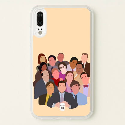 Office Characters  - The Office Phone Case for Huawei P20