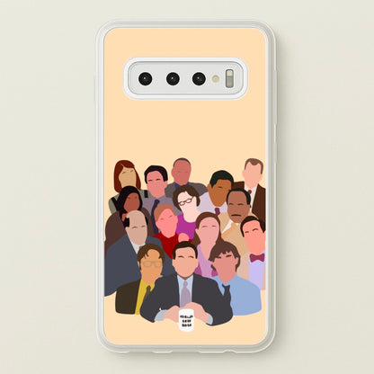 Office Characters  - The Office Phone Case for Galaxy S10 Plus