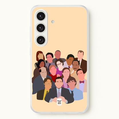 Office Characters  - The Office Phone Case for Galaxy S24FE