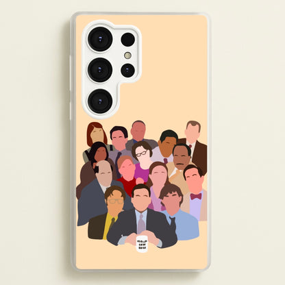 Office Characters  - The Office Phone Case for Galaxy S25 Ultra