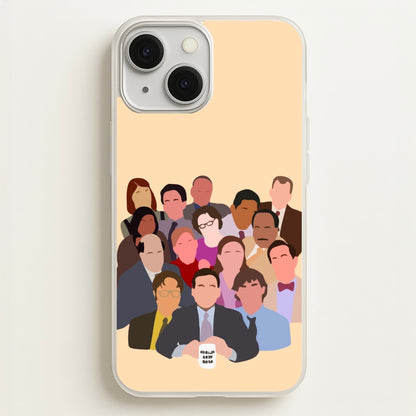 Office Characters  - The Office Phone Case for iPhone 13 Mini