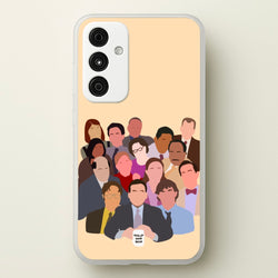Office Characters  - The Office Phone Case for Galaxy A35