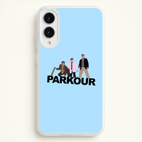 Parkour  - The Office Phone Case for Galaxy S25 Edge