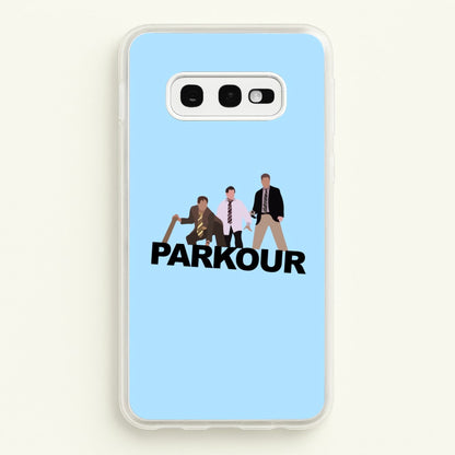 Parkour  - The Office Phone Case for Galaxy S10e