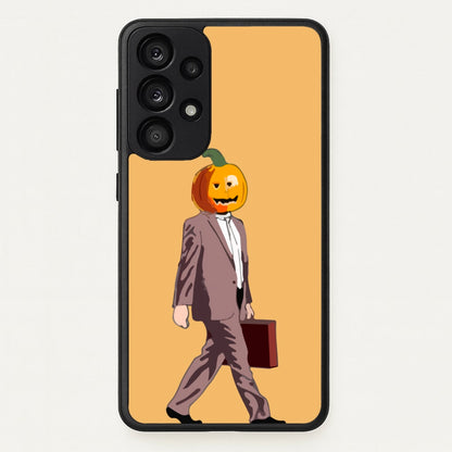 Dwight Pumpkin Head  - The Office Phone Case for Galaxy A33
