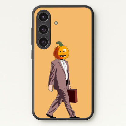 Dwight Pumpkin Head  - The Office Phone Case for Galaxy S24FE