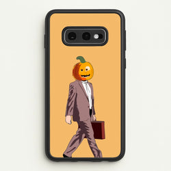 Dwight Pumpkin Head  - The Office Phone Case for Galaxy S10e
