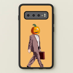 Dwight Pumpkin Head  - The Office Phone Case for Galaxy S10 Plus