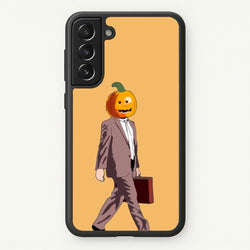 Dwight Pumpkin Head  - The Office Phone Case for Galaxy S21