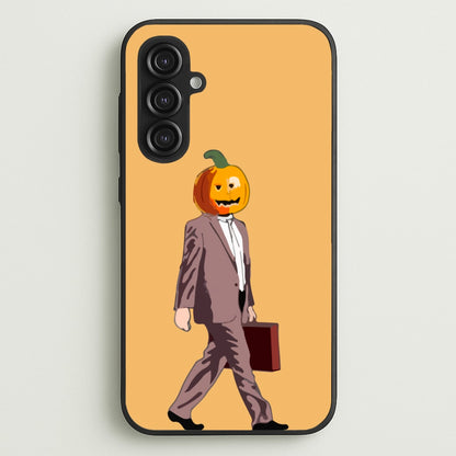 Dwight Pumpkin Head  - The Office Phone Case for Galaxy S23FE