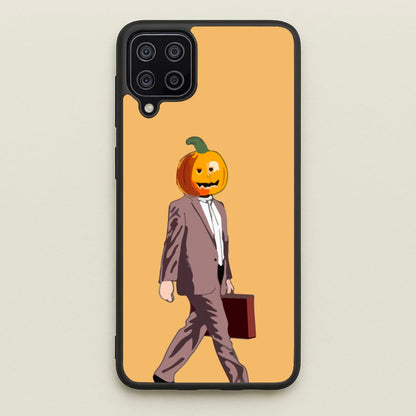 Dwight Pumpkin Head  - The Office Phone Case for Galaxy A12