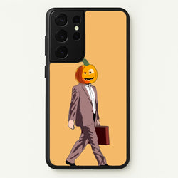 Dwight Pumpkin Head  - The Office Phone Case for Galaxy S21 Ultra