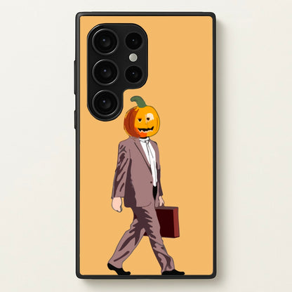 Dwight Pumpkin Head  - The Office Phone Case for Galaxy S24 Ultra