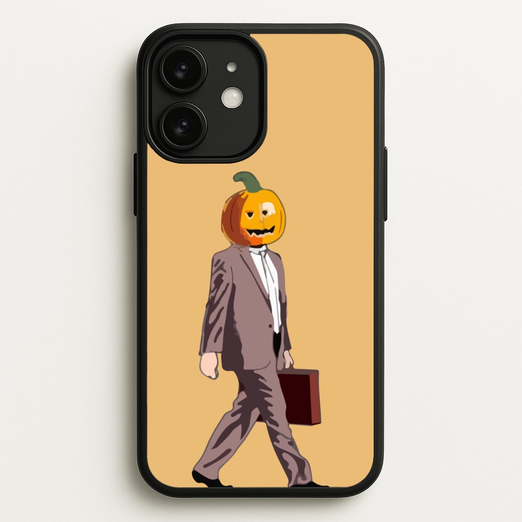 Dwight Pumpkin Head  - The Office Phone Case for iPhone 11