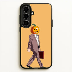 Dwight Pumpkin Head  - The Office Phone Case for Galaxy A56