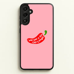 I Feel God In This Chilli's Tonight  - The Office Phone Case for Galaxy A34