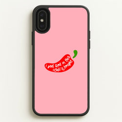 I Feel God In This Chilli's Tonight  - The Office Phone Case for iPhone XS Max