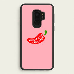 I Feel God In This Chilli's Tonight  - The Office Phone Case for Galaxy S9 Plus