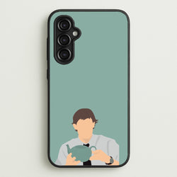 Jim's Tea Pot For Pam  - The Office Phone Case for Galaxy A14