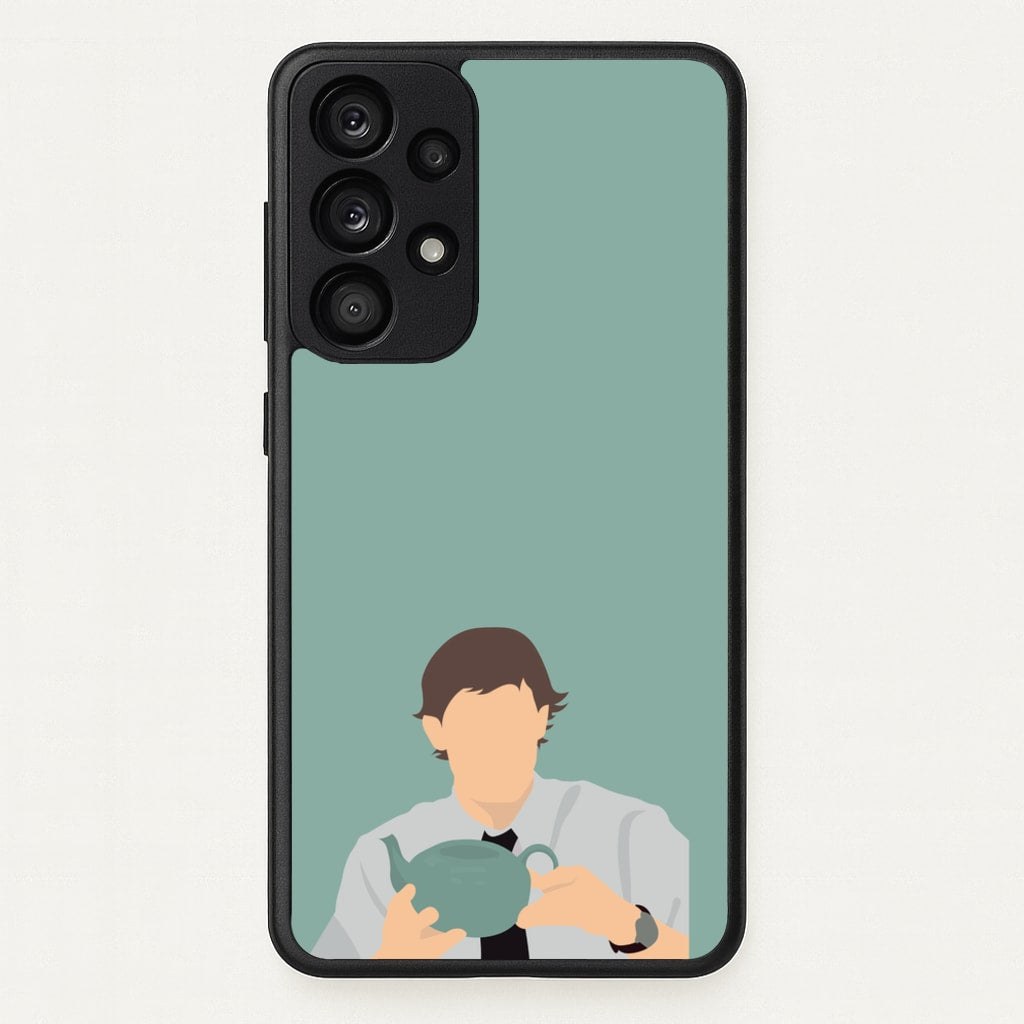 Jim's Tea Pot For Pam  - The Office Phone Case for Galaxy A53