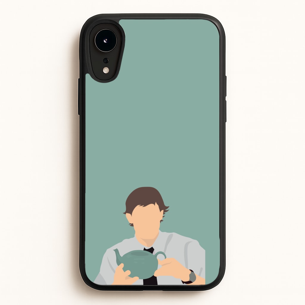 Jim's Tea Pot For Pam  - The Office Phone Case for iPhone XR