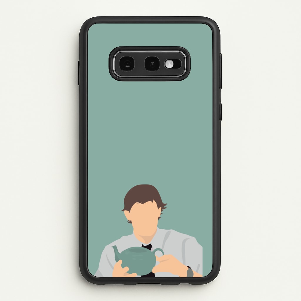Jim's Tea Pot For Pam  - The Office Phone Case for Galaxy S10e
